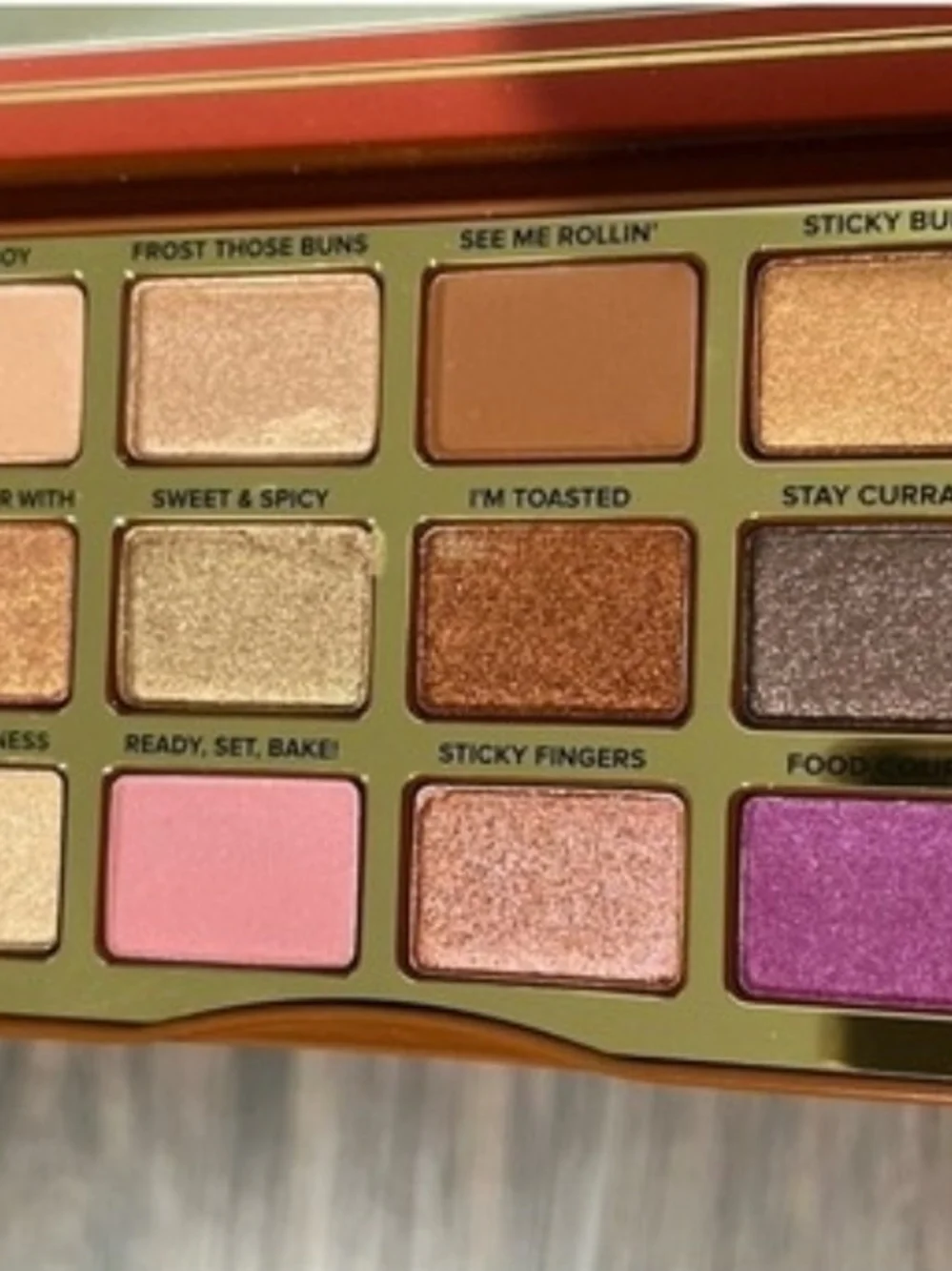 💋Iconic Too Faced Cinnamon Swirl Eyeshadow Palette💐Warm Neutral & Pink Shades